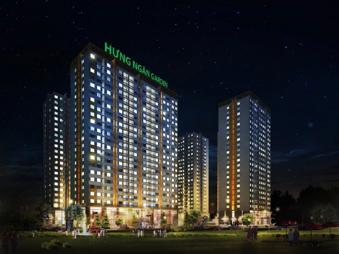 Khu nhà ở cao tầng và khu phức hợp Thương Mại Hưng Ngân