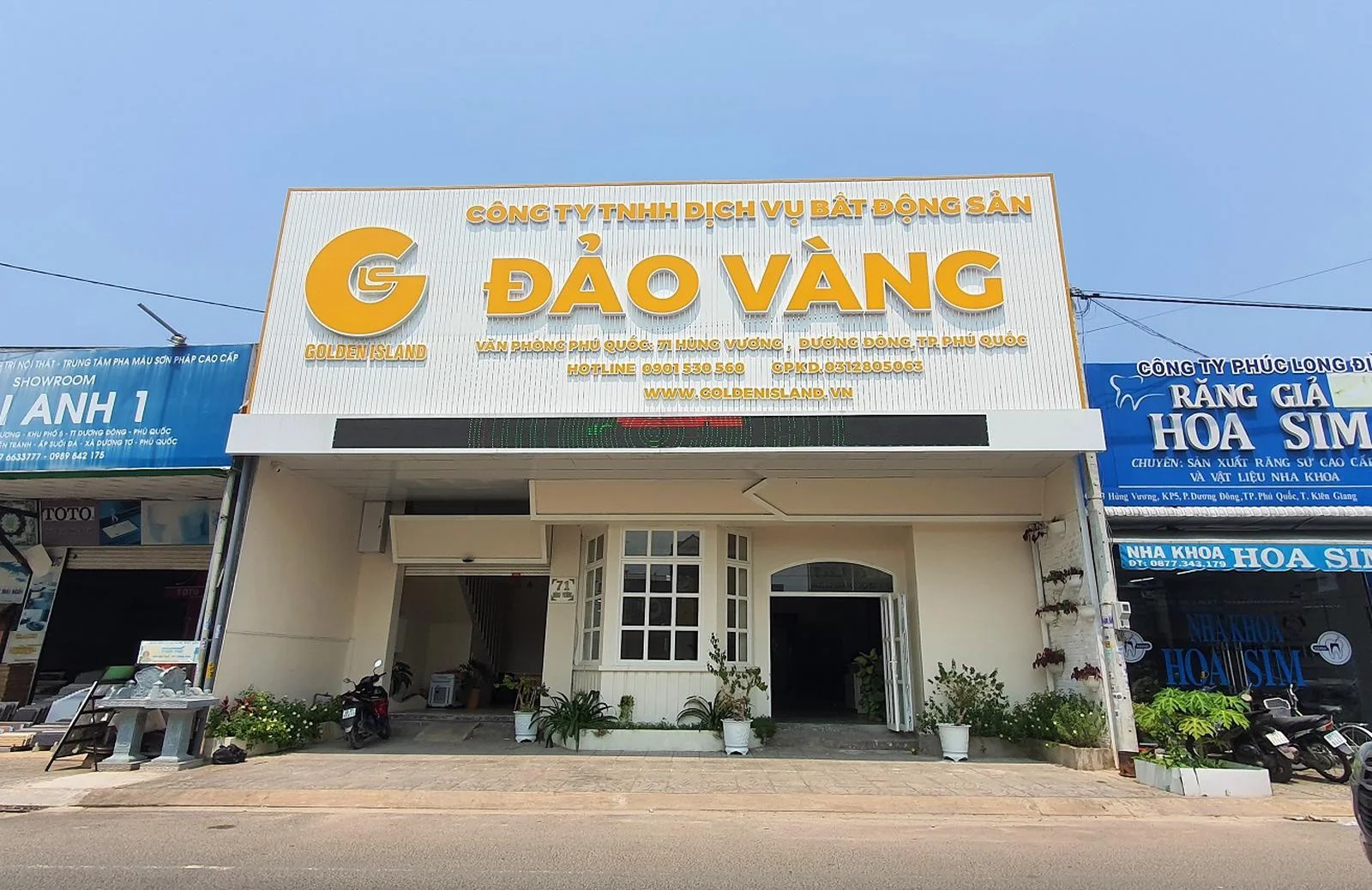 Văn phòng công ty Đảo Vàng